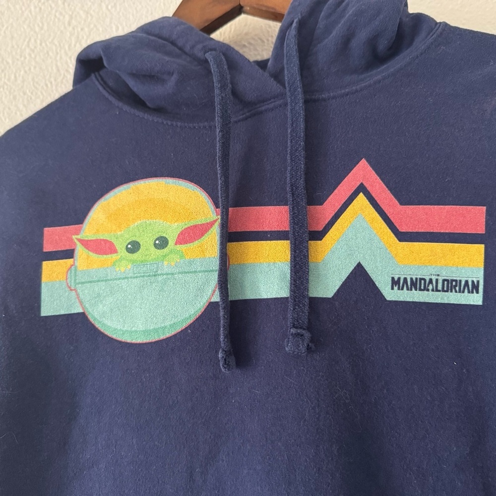 Star Wars The Child Mandalorian Rainbow The Hoodie Medium Geek Chic Streetwear - Picture 4 of 10